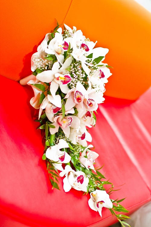 Букет невесты из орхидей с доставкой