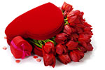 Цветы на День Святого Валентина
